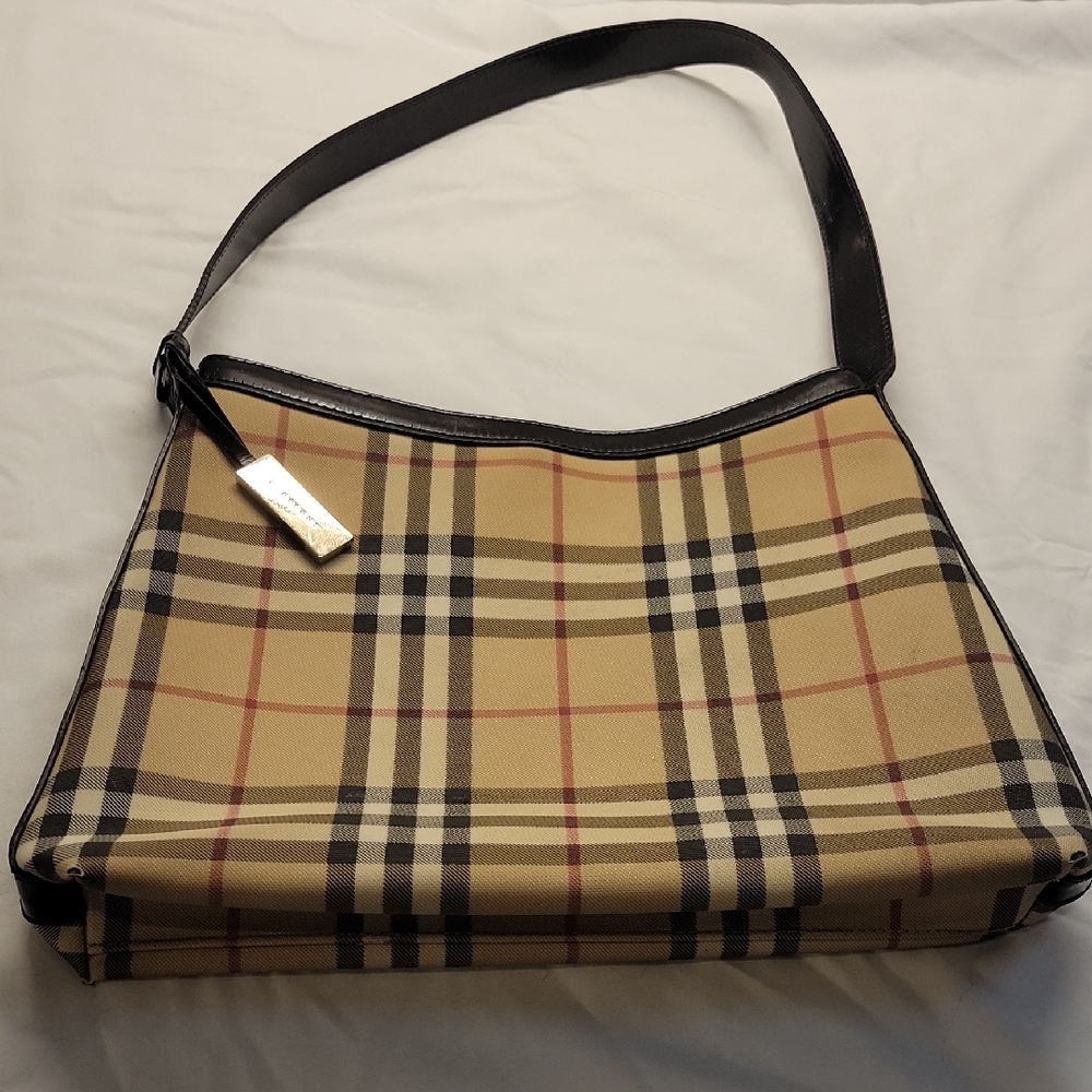 Burberry Tan Plaid Women's Bag
